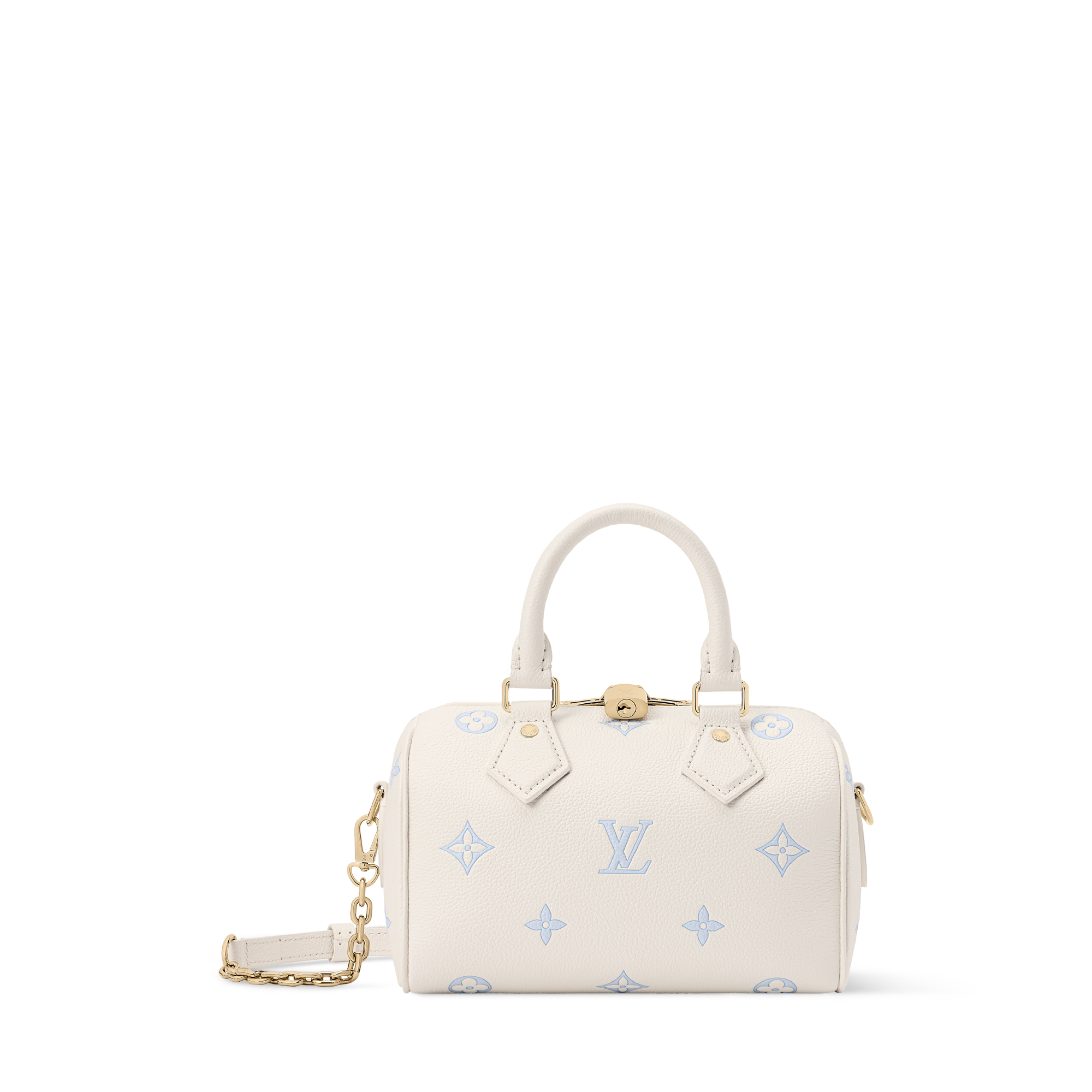 LOUIS △VUI△TTON ミニショルダーバッグ ホワイト/ブルー** Louis Vuitton By the Pool Pochette Metis M23055– TC